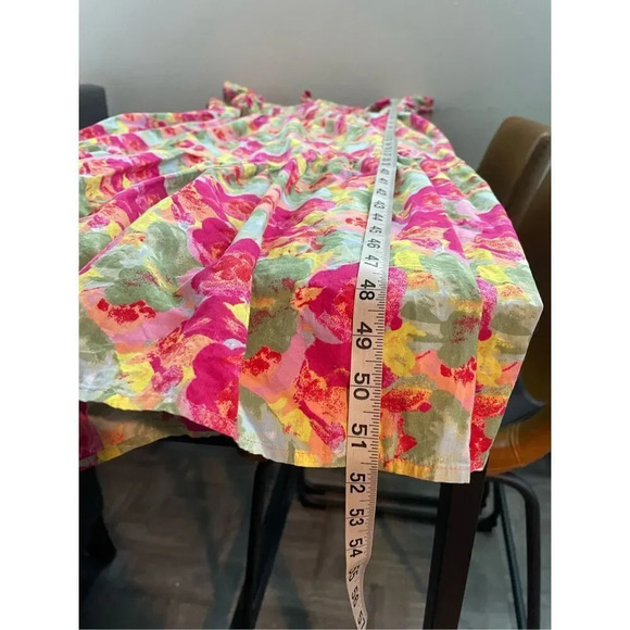 Peyton & Parker Short Sleeve Ruffled Sleeve Floral Midi Dress Size XL - Picture 7 of 15